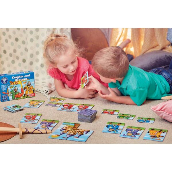 Orchard Toys Knights & Dragons Matching Game
