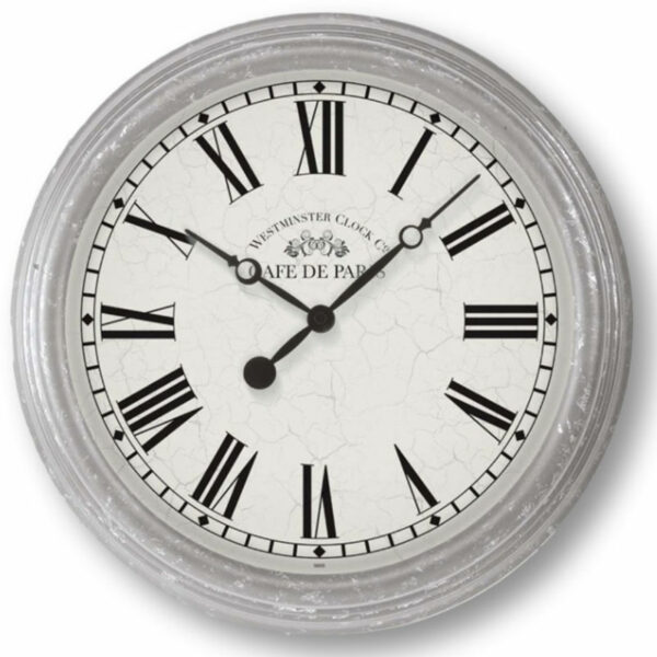 A studio cut out of the Outside In 15-Inch Biarritz Wall Clock