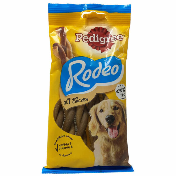 Pack of 7 Pedigree Rodeo with Chicken