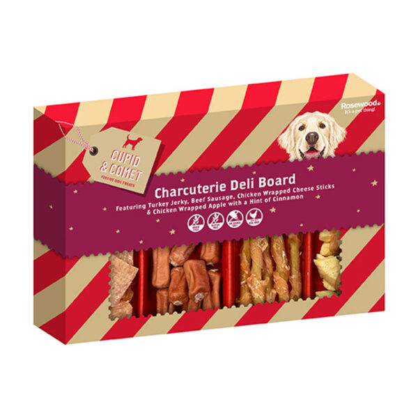Pack of Cupid & Comet Charcuterie Deli Board for Dogs