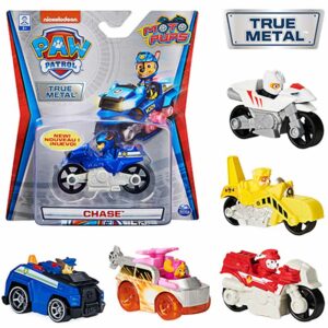 PAW Patrol, True Metal Collectible Die-Cast Vehicles, 1:55 Scale (Styles Vary) grouped