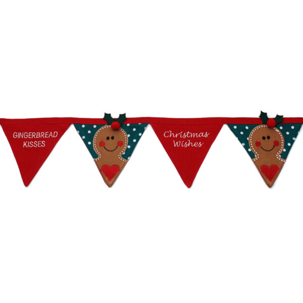 Peggy Wilkins Gingerbread Kisses Bunting