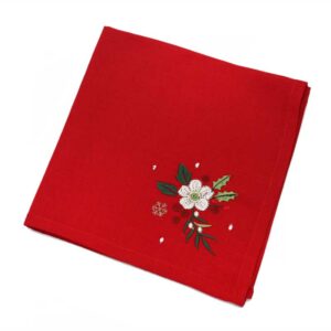 Peggy Wilkins Christmas Roses Napkins (Pack of 4)
