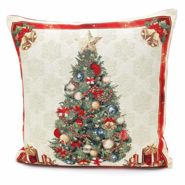 Peggy Wilkins Deck The Halls Cushion