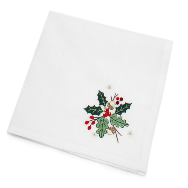 Peggy Wilkins Holly Oak Napkins (Pack of 4)