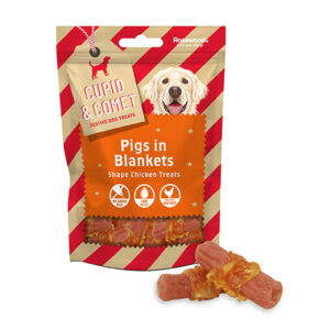 Cupid & Comet Pigs in Blankets Festive Dog Treats