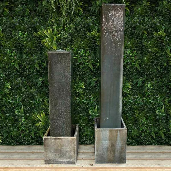 The 117cm and 163cm Pillar Fountain Water Features