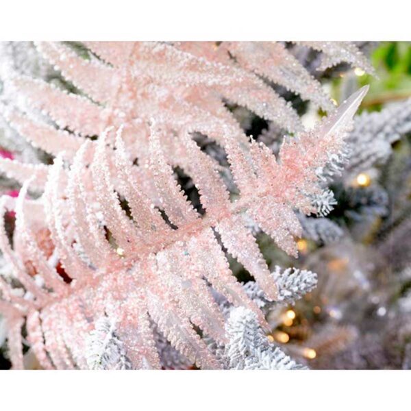 Everlands Blush Pink Fern Spray (80cm)
