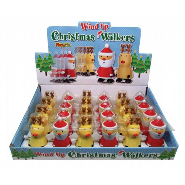 Playwrite Wind Up Christmas Walkers (8cm)