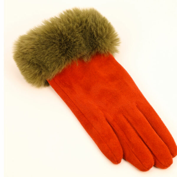 Powder Bettina Faux Suede Gloves