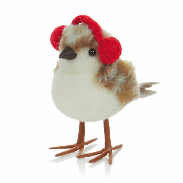 Premier Brown Bird with Red Headgear
