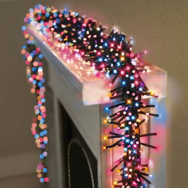 Premier 480 Multi-Action LED CLUSTERBRIGHTS with Timer - Rainbow
