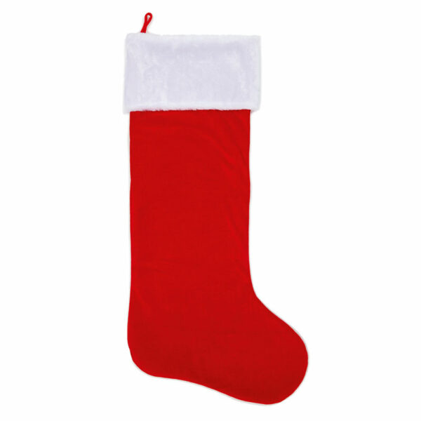 Premier Deluxe Red Fur Stocking