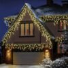 Premier 360 LED SNOWING ICICLEBRIGHTS with Timer - Warm White
