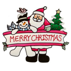 Premier Merry Christmas Window Sticker