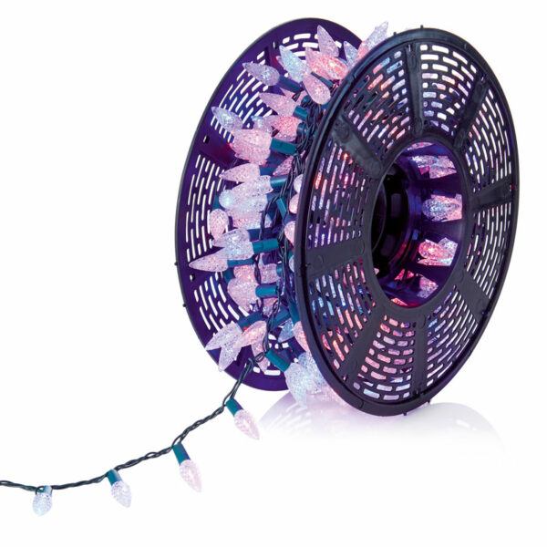 Premier Multi-Action LED Pinecone String Lights with Timer