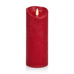 Premier Battery-Operated Red FLIKABRIGHTS Candle with Timer (23cm)