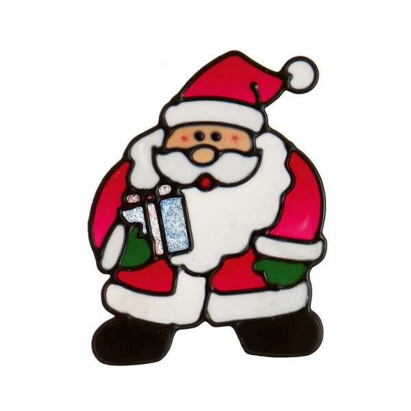 Premier Santa Claus Window Sticker (Assorted Designs)