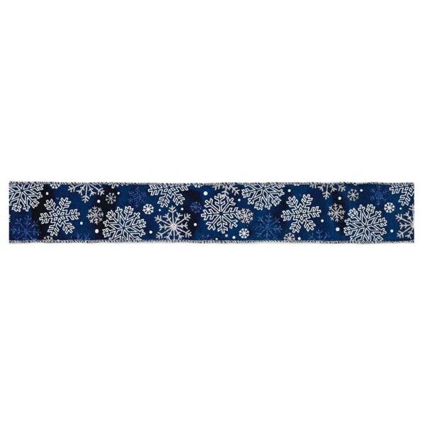 Premier Dark Blue & Silver Ribbon (Assorted Designs)