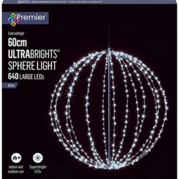 Premier ULTRABRIGHTS Sphere Light - White