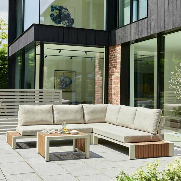 LIFE Outdoor Living Pullover Lounge Set in Beige