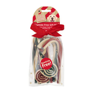 Cupid & Comet Rawhide-Free Gift Bag for dogs