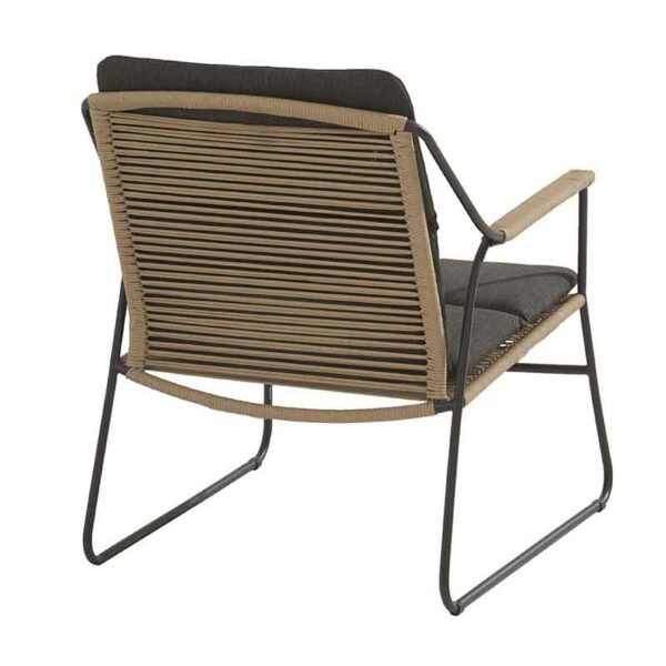 Rear detail for 4 Seasons Outdoor Scandic Living Chair with cushions