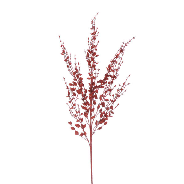 Festive Red Glittery Stem (94cm)
