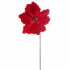 Festive Red Velvet Magnolia Stem (40cm)