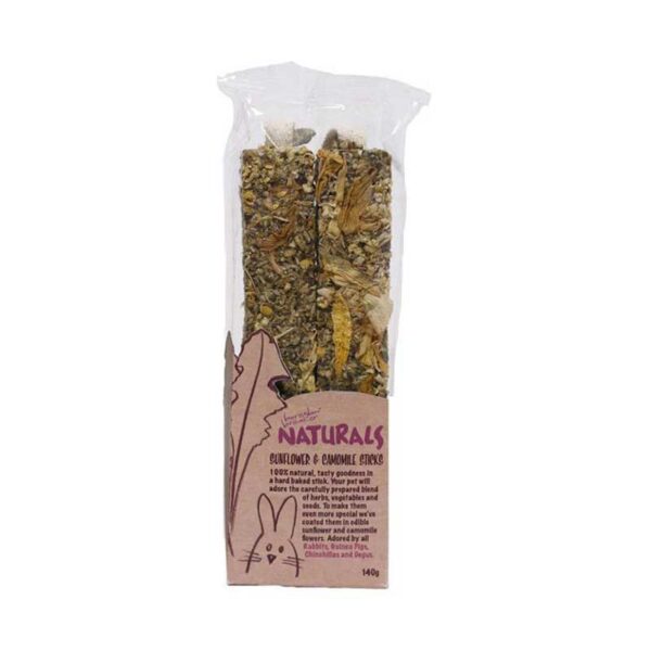 Rosewood Naturals Sunflower & Camomile Sticks (Pack of 2)