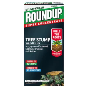 A 250ml pack of Roundup Tree Stump Weedkiller