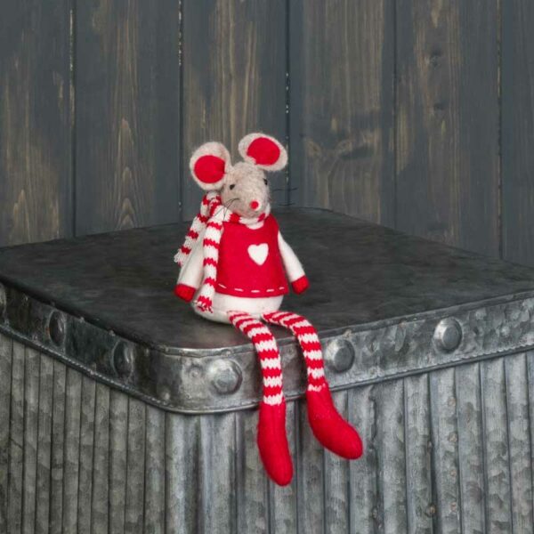 Satchville Sitting Fabric Mouse