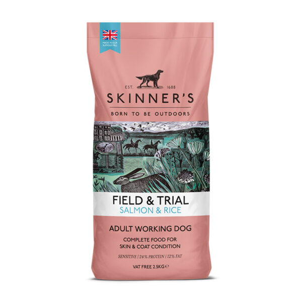 Skinner’s Field & Trial Salmon & Rice 2.5kg