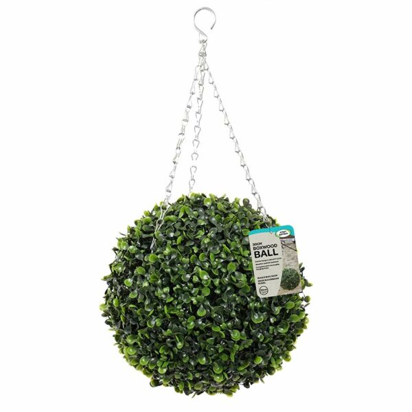 A Studio cut-out of the Smart Garden 30cm Artificial Topiary Boxwood Ball