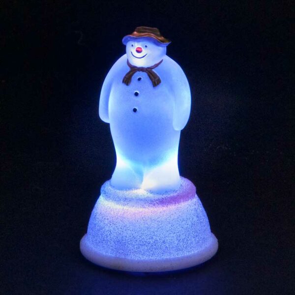 SnowTime Battery-Operated LED Acrylic Figure "The Snowman" (8cm)