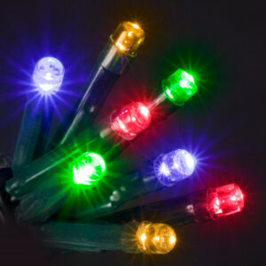 SnowTime Multi-Function LED Lights with Timer - Multi-Coloured