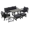 Sorrento Garden Lounge Set with FREE Side Table