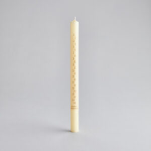 St Eval Ivory Christmas Advent Candle
