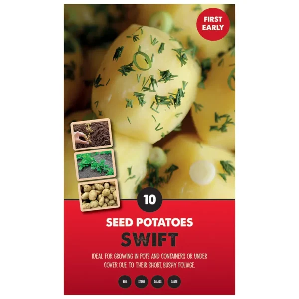 Swift First Early Seed Potatoes 10 tubers