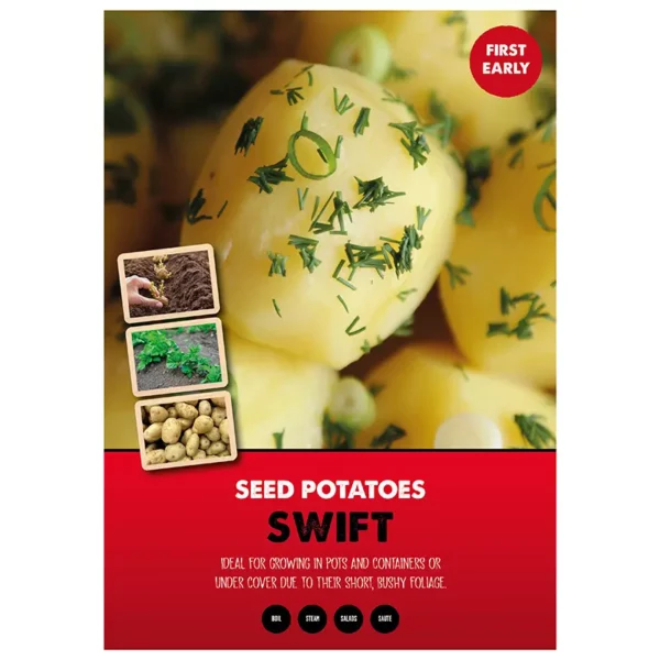 Swift First Early Seed Potatoes (2kg bag)