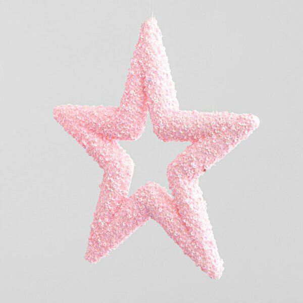 Swift Pink Sequin Star