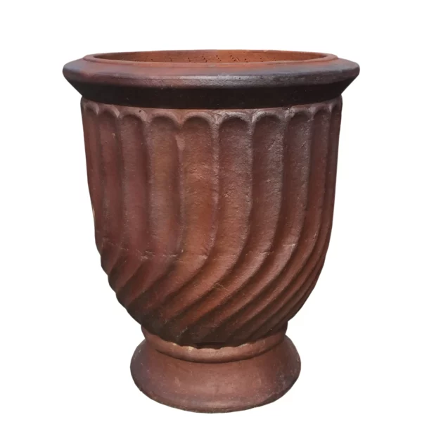Tall Cup Terracotta Pot Large (D65cm x H77cm)