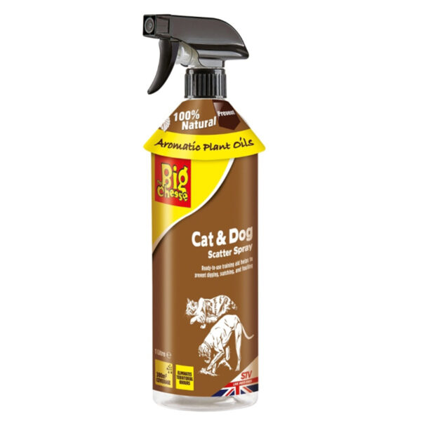 The Big Cheese Cat & Dog Scatter Spray (1 litre)