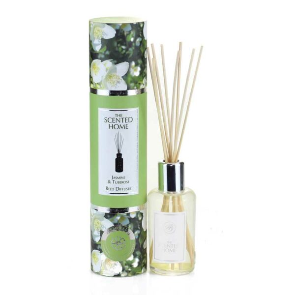 The Scented Home Jasmine & Tuberose Reed Diffuser