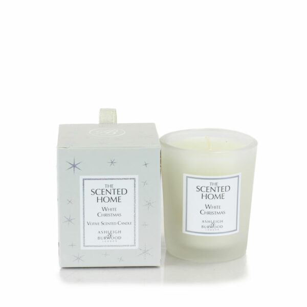 The Scented Home White Christmas Votive