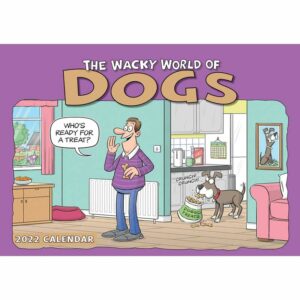 Otter House The Wacky World Of Dogs A4 Calendar 2022
