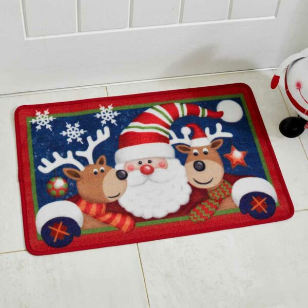 Three Kings Santa & Friends Doormat