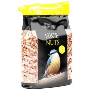 This peanTom Chambers Nice Nuts 1kgut bird food is ideal for providing lots of energy to adult birds.