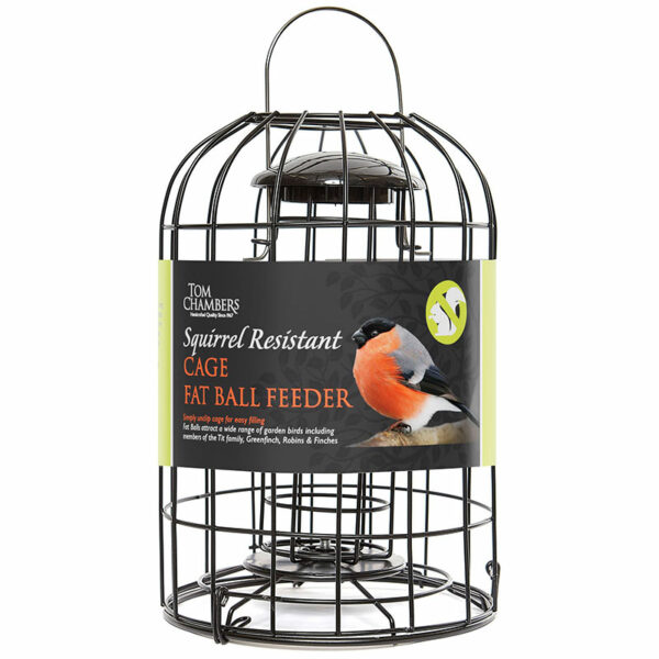Tom Chambers Squirrel Resistant Cage Fat Ball Feeder