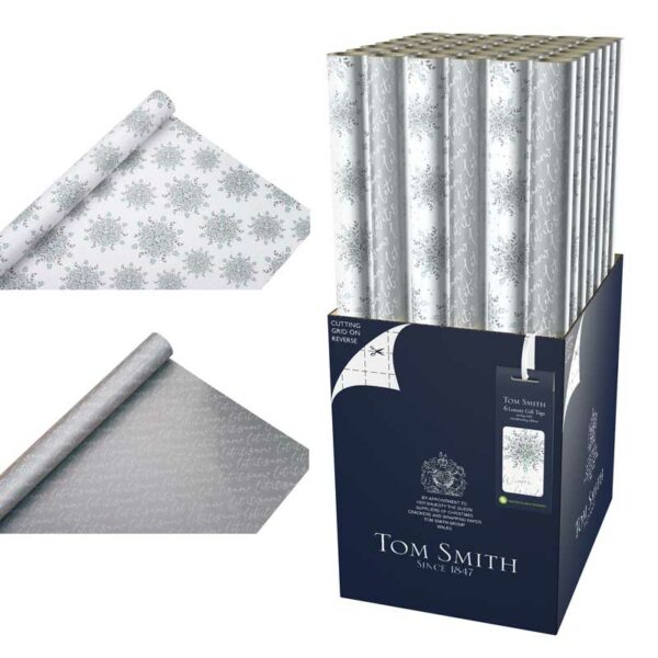 Tom Smith All Is Calm Luxury Gift Wrap (4m)